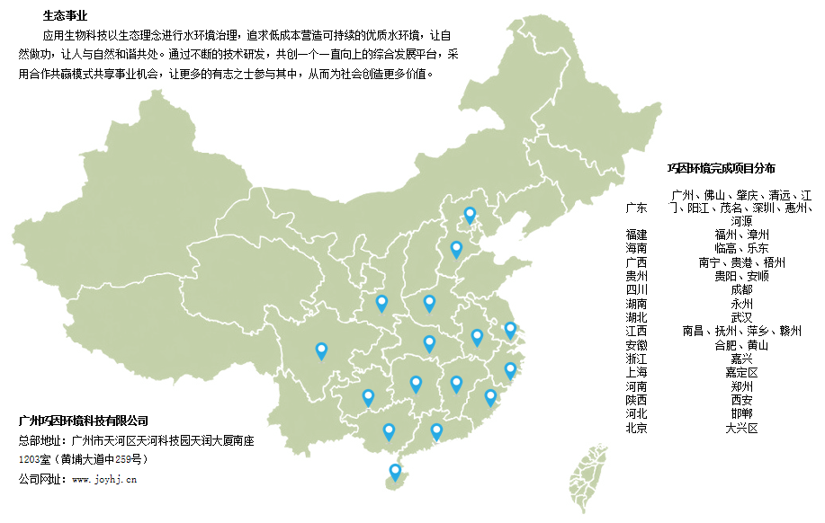 業(yè)務分布